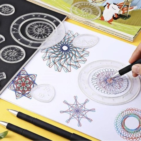 Zestaw do rysowania - spirograf Maaleo 24346 Zestaw do rysowania - spirograf Maaleo 24346