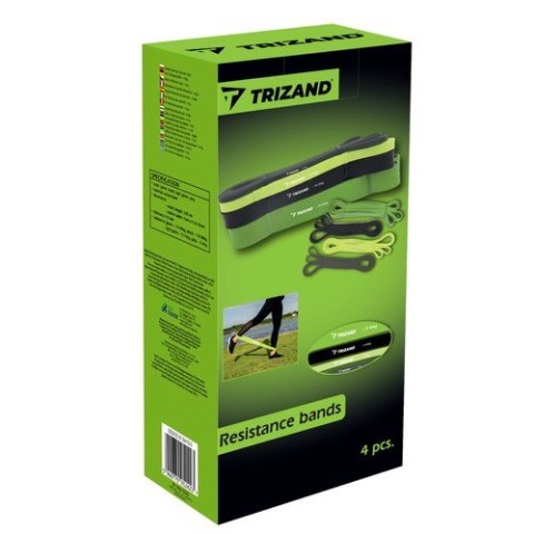 Zestaw gum do ćwiczeń- 4szt. Trizand 24305 Zestaw gum do ćwiczeń- 4szt. Trizand 24305