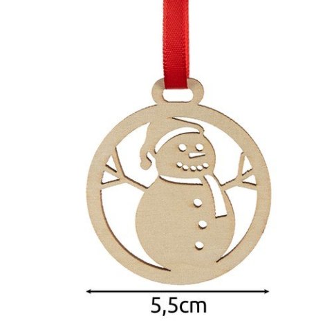 Bombki drewniane- 36szt. Ruhhy 24855 Bombki drewniane- 36szt. Ruhhy 24855