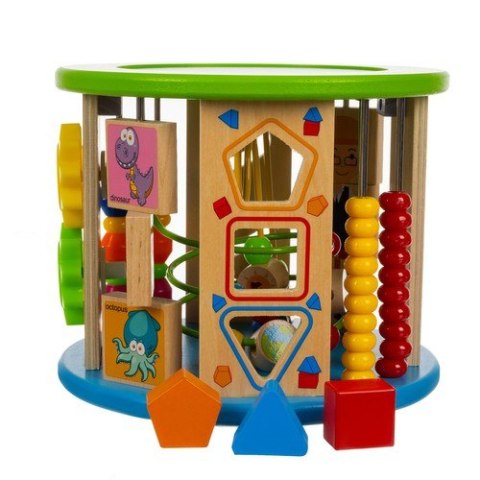 Kostka edukacyjna drewniana Kruzzel 24670 Kostka edukacyjna drewniana Kruzzel 24670