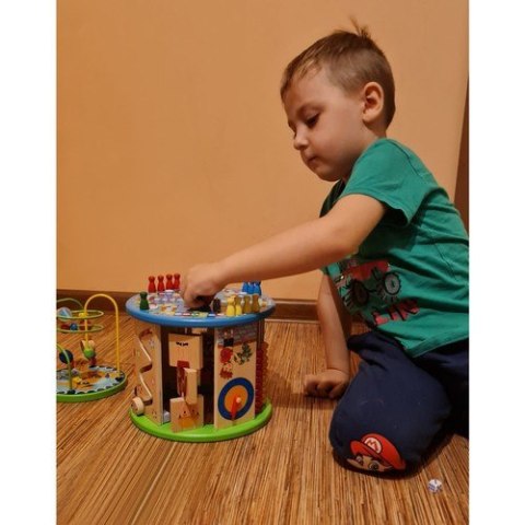 Kostka edukacyjna drewniana Kruzzel 24670 Kostka edukacyjna drewniana Kruzzel 24670