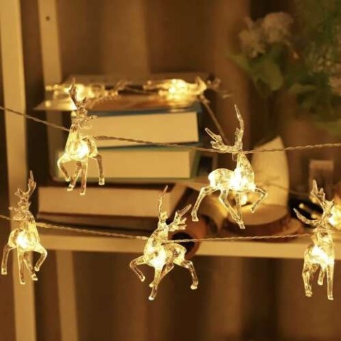 Lampki świąteczne- renifery Ruhhy 24955 Lampki świąteczne- renifery Ruhhy 24955