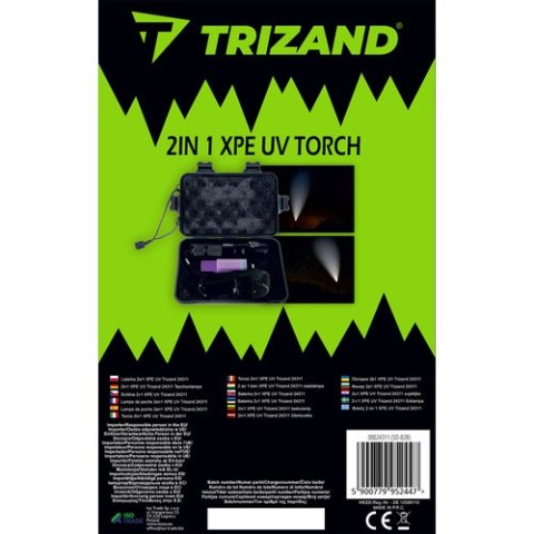 Latarka 2w1 XPE UV Trizand 24311 Latarka 2w1 XPE UV Trizand 24311