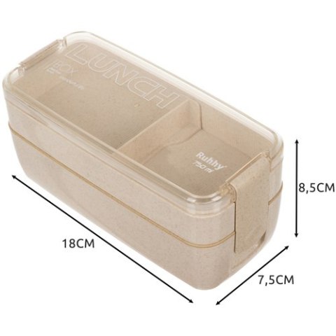 Śniadaniówka - lunchbox 750ml Ruhhy 24528 Śniadaniówka - lunchbox 750ml Ruhhy 24528