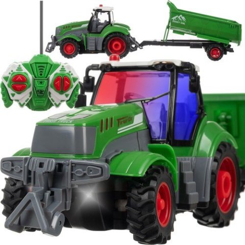 Traktor zdalnie sterowany- ciągnik Kruzzel 24850 Traktor zdalnie sterowany- ciągnik Kruzzel 24850