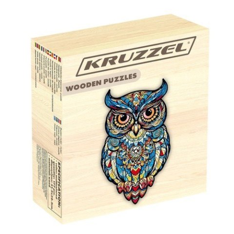 Układanka drewniana- puzzle Kruzzel 24551 Układanka drewniana- puzzle Kruzzel 24551
