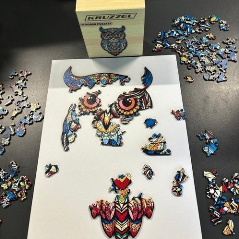 Układanka drewniana- puzzle Kruzzel 24551 Układanka drewniana- puzzle Kruzzel 24551