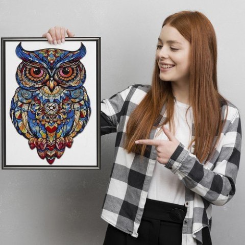Układanka drewniana- puzzle Kruzzel 24551 Układanka drewniana- puzzle Kruzzel 24551