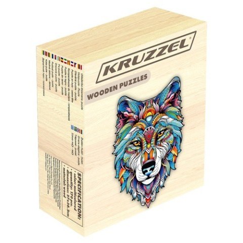Układanka drewniana- puzzle Kruzzel 24552 Układanka drewniana- puzzle Kruzzel 24552