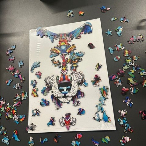 Układanka drewniana- puzzle Kruzzel 24552 Układanka drewniana- puzzle Kruzzel 24552