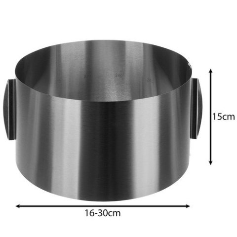 Forma do ciast/ rant cukierniczy 15 cm Ruhhy 24618 Forma do ciast/ rant cukierniczy 15 cm Ruhhy 24618
