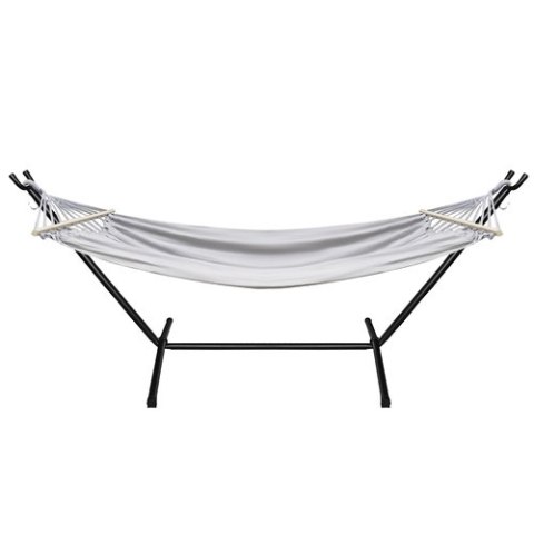 Hamak ogrodowy 200x150cm Gardlov ze stelażem 25466 Hamak ogrodowy 200x150cm Gardlov ze stelażem 25466