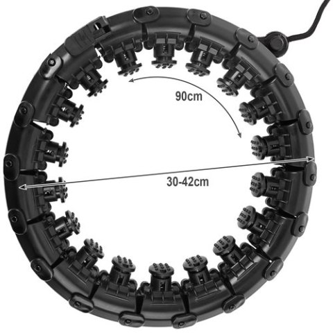 Hula hop z masażerem + obciążnik Trizand 25208 Hula hop z masażerem + obciążnik Trizand 25208