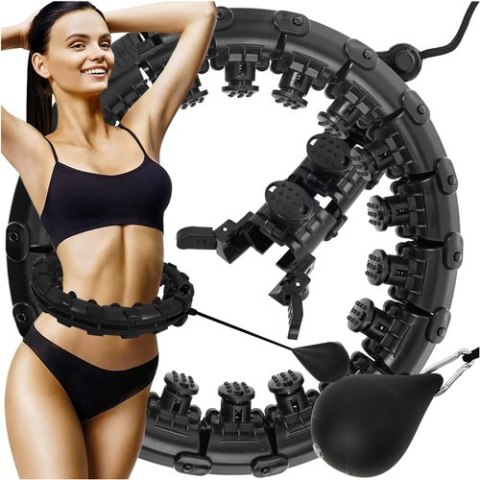 Hula hop z masażerem + obciążnik Trizand 25208 Hula hop z masażerem + obciążnik Trizand 25208