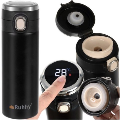 Kubek termiczny z wyświetlaczem LED Ruhhy 24623 Kubek termiczny z wyświetlaczem LED Ruhhy 24623