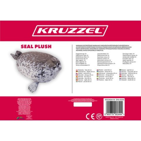 Maskotka - foka 60 cm Kruzzel 24644 Maskotka - foka 60 cm Kruzzel 24644