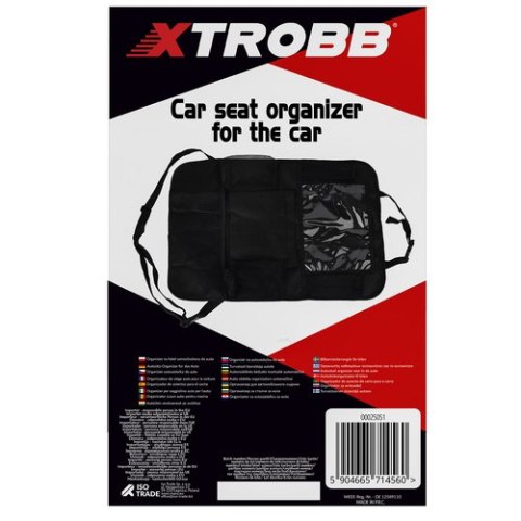 Organizer na fotel samochodowy do auta Xtrobb Organizer na fotel samochodowy do auta Xtrobb
