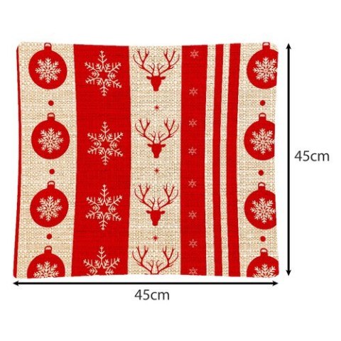 Poszewka dekoracyjna 45x45cm - zestaw 4 szt. Ruhhy Poszewka dekoracyjna 45x45cm - zestaw 4 szt. Ruhhy