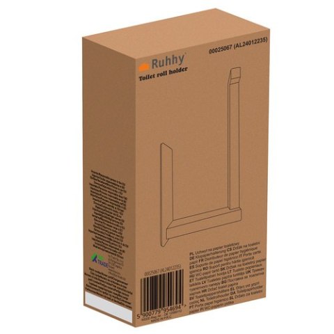 Uchwyt na papier toaletowy Ruhhy 25067 Uchwyt na papier toaletowy Ruhhy 25067