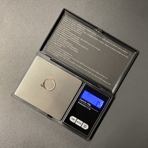 Waga kieszonkowa 500 x 0,1g z klapką 23573 Waga kieszonkowa 500 x 0,1g z klapką 23573