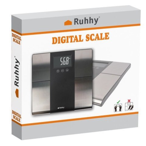 Waga łazienkowa LCD- analityczna Ruhhy 24638 Waga łazienkowa LCD- analityczna Ruhhy 24638