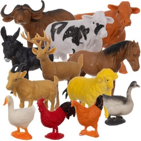 Zwierzęta gospodarskie - zestaw figurek Kruzzel Zwierzęta gospodarskie - zestaw figurek Kruzzel