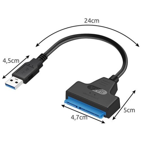 Adapter USB to SATA 3.0 Izoxis 23603 Adapter USB to SATA 3.0 Izoxis 23603