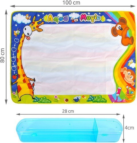 Mata wodna do rysowania XXL100x80 cm zestaw 22443 Mata wodna do rysowania XXL100x80 cm zestaw 22443