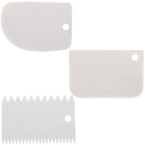 Patera obrotowa + 3 szpatułki do dekoracji ciast Patera obrotowa + 3 szpatułki do dekoracji ciast