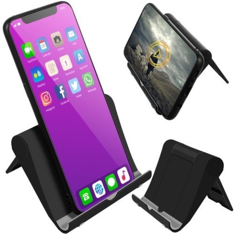 Uchwyt - podstawka na telefon czarna Uchwyt - podstawka na telefon czarna