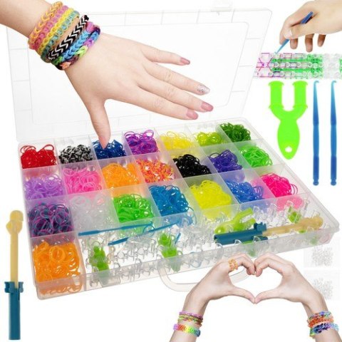Gumki do robienia bransoletek DIY 18082 Gumki do robienia bransoletek DIY 18082
