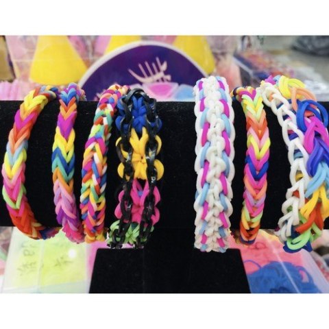 Gumki do robienia bransoletek DIY 18082 Gumki do robienia bransoletek DIY 18082