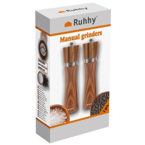 Młynek ręczny - zestaw 2 szt. Ruhhy 24650 Młynek ręczny - zestaw 2 szt. Ruhhy 24650