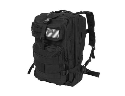 Plecak militarny XL czarny Plecak militarny XL czarny