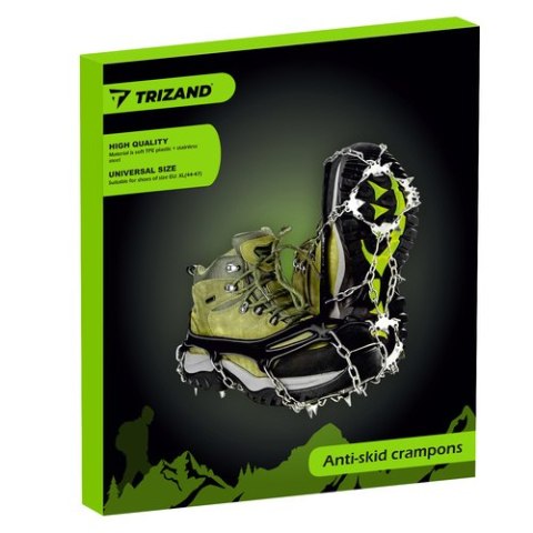 Raczki na buty/kolce antypoślizgowe 44-47 Trizand Raczki na buty/kolce antypoślizgowe 44-47 Trizand