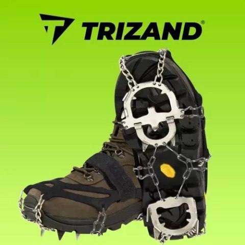 Raczki na buty/kolce antypoślizgowe r. XL Trizand Raczki na buty/kolce antypoślizgowe r. XL Trizand