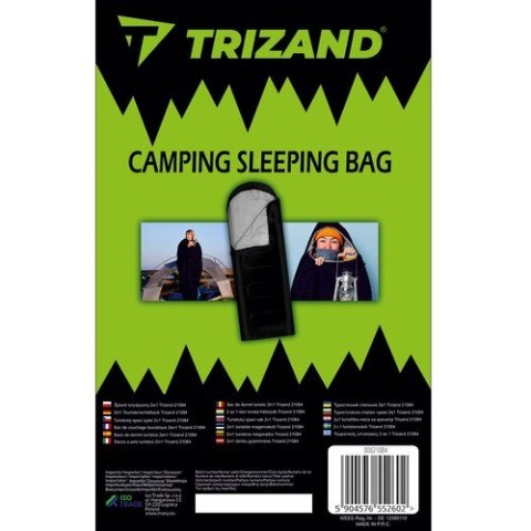 Śpiwór turystyczny 2w1 Trizand 21084 Śpiwór turystyczny 2w1 Trizand 21084