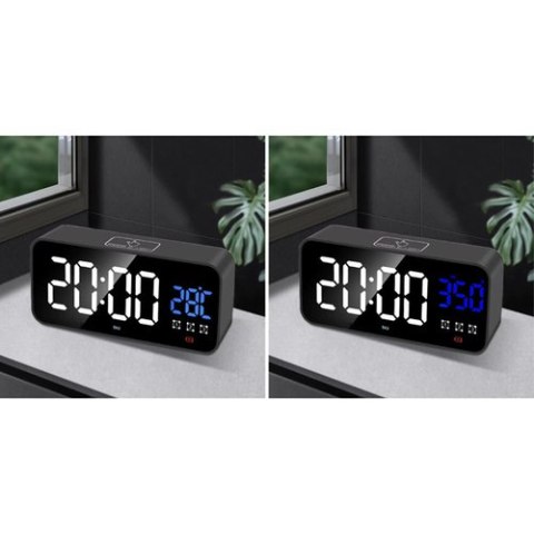 Budzik- zegar LED Izoxis 24736 Budzik- zegar LED Izoxis 24736