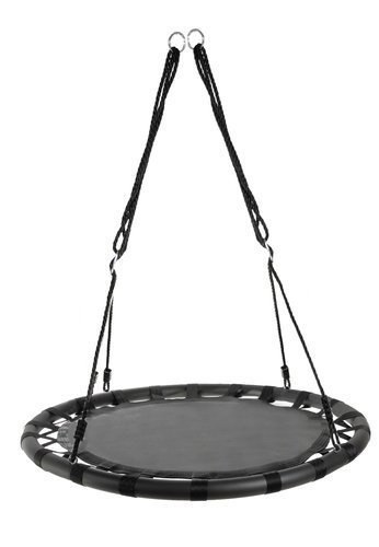 Huśtawka bocianie gniazdo 100 cm czarna Huśtawka bocianie gniazdo 100 cm czarna