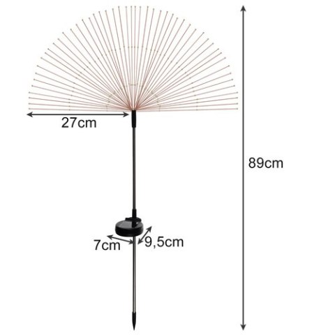 Lampa ogrodowa solarna- dmuchawce Gardlov 25477 Lampa ogrodowa solarna- dmuchawce Gardlov 25477