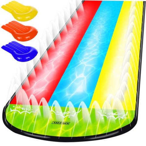 Ślizg wodny z fontanną Kruzzel 25669 Ślizg wodny z fontanną Kruzzel 25669