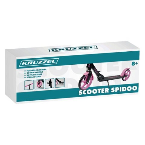 Hulajnoga Spidoo różowa Kruzzel 25628 Hulajnoga Spidoo różowa Kruzzel 25628