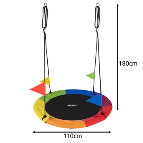 Huśtawka bocianie gniazdo 110cm Kruzzel 25284 Huśtawka bocianie gniazdo 110cm Kruzzel 25284