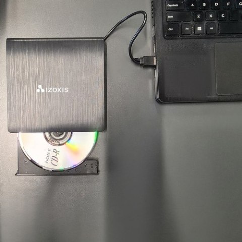 Napęd zewnętrzny + nagrywarka CD Izoxis 24351 Napęd zewnętrzny + nagrywarka CD Izoxis 24351