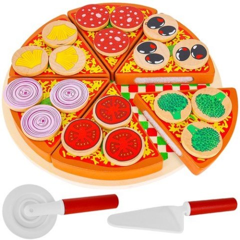 Pizza drewniana - zestaw 22471 Pizza drewniana - zestaw 22471
