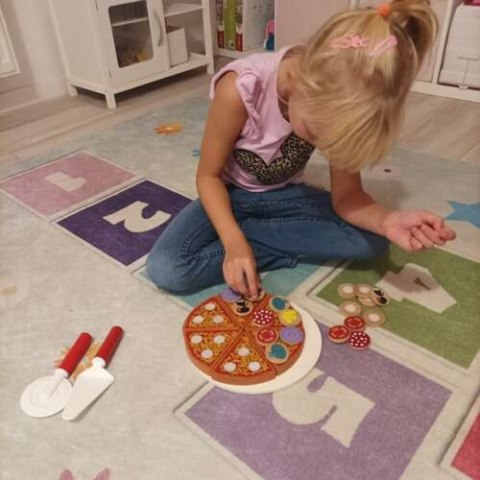 Pizza drewniana - zestaw 22471 Pizza drewniana - zestaw 22471