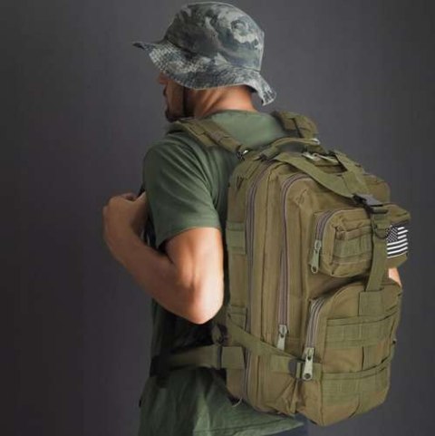Plecak militarny XL zielony Plecak militarny XL zielony