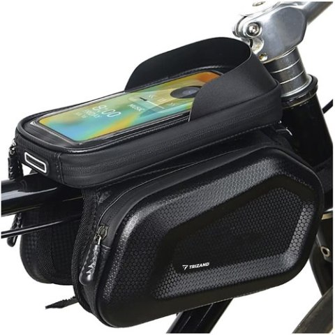 Sakwa rowerowa z etui na telefon Trizand 25378 Sakwa rowerowa z etui na telefon Trizand 25378