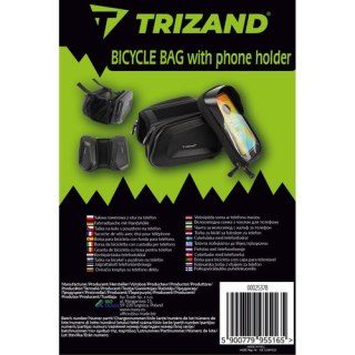 Sakwa rowerowa z etui na telefon Trizand 25378