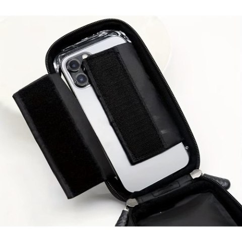 Sakwa rowerowa z etui na telefon Trizand 25378 Sakwa rowerowa z etui na telefon Trizand 25378